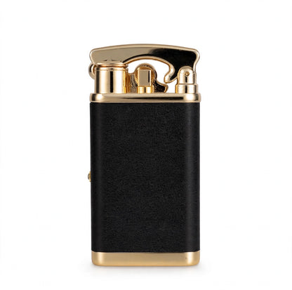 Clevora Top G Flame Black & Gold Alpha Lighter